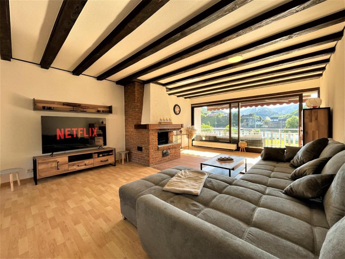 Traumaussicht Kamin Balkon Burgblick 65 Zoll Tv Netflix Sky Joyn Lindenplatz Apartment บุลลาย ภายนอก รูปภาพ